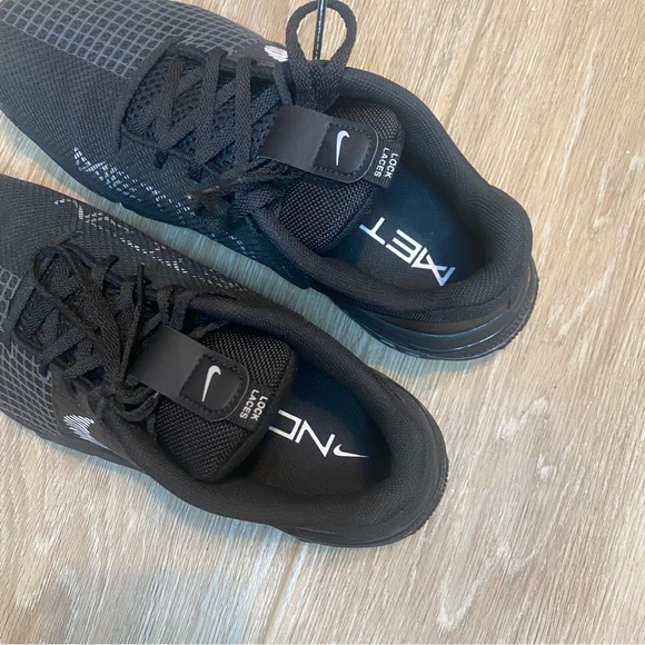 NEW Nike Metcon 7 Cross Training Shoe Men’s 8.5 Women’s 10 Black Custom - Picture 5 of 9